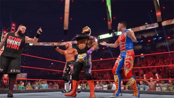 WWE2K22游戏特色_WWE2K22爆解说台技巧_wwe2k22永久免费